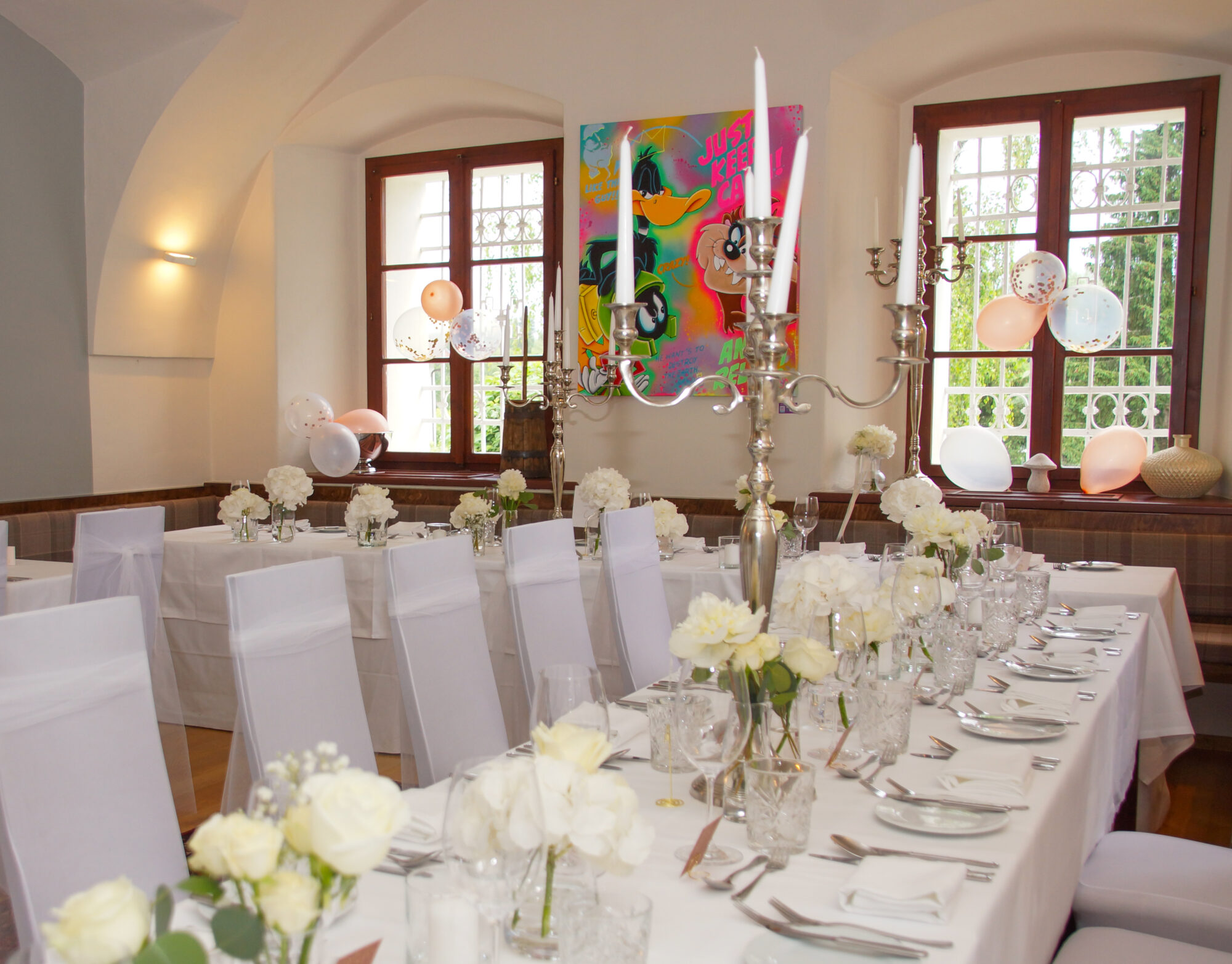 Wir freuen uns eure Hochzeitsfeier ausrichten zu dürfen! Das Restaurant Schloss Finkenstein bietet ein besonderes Ambiente.